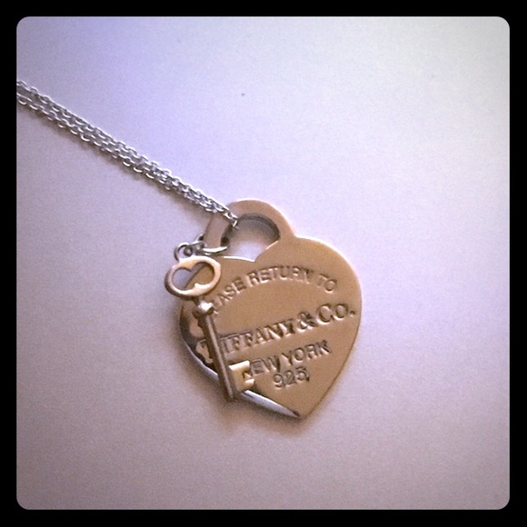 Heart Tag Key Tiffany & Co Necklace