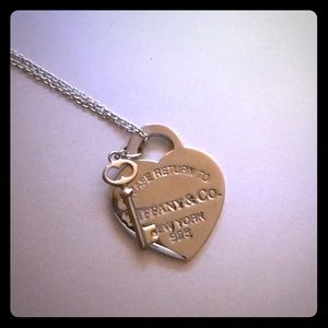 Heart Tag Key Tiffany & Co Necklace