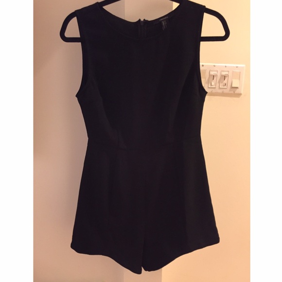 Forever 21 Black Romper
