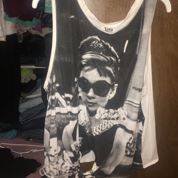 Audrey Hepburn tank