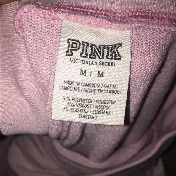 PINK VICTORIAS SECRET sweats - Picture 2 of 2