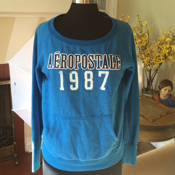 Aeropostale Wide Neck Sweatshirt