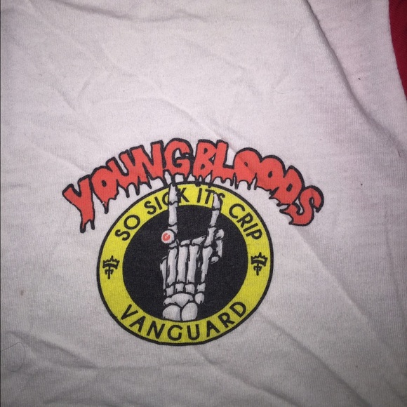 Baseball tee crop top from pacsun - Picture 2 of 2