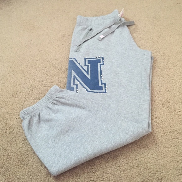 Pink Collegiate Collection NAVY Sweatpants