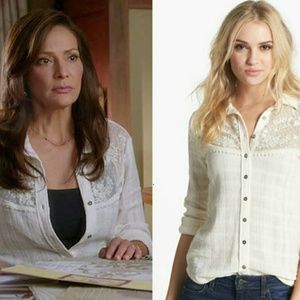 FP Saddle Up Gauzy Lace Top