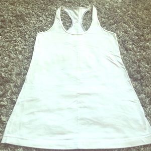 Lululemon Racerback white tank