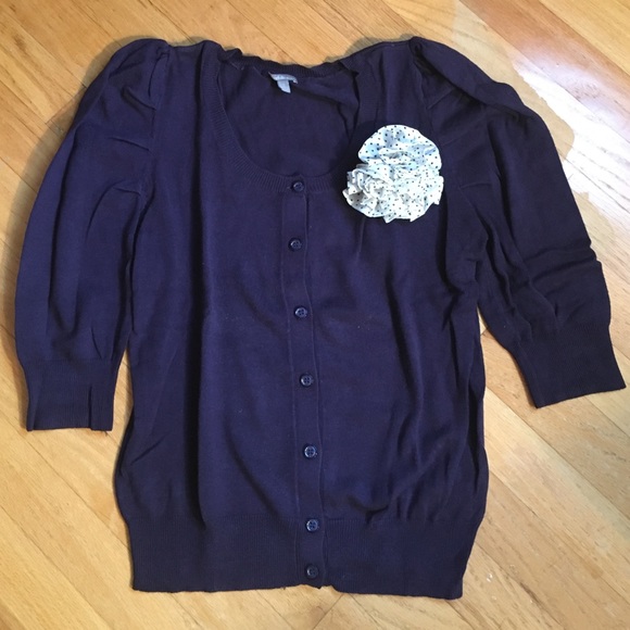 Forever 21 Sweaters - Poof sleeve cardigan
