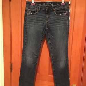 Lighty distressed skinny jeans