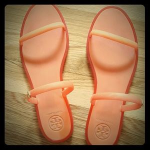 Tory sandals! Jelly!
