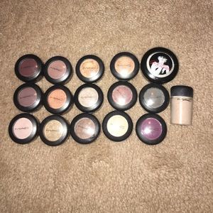Mac eyeshadow + pigment bundle