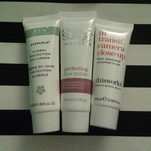 Skincare trio