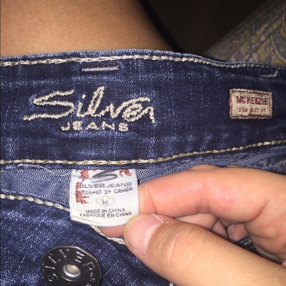 Silver jeans! - Picture 2 of 2
