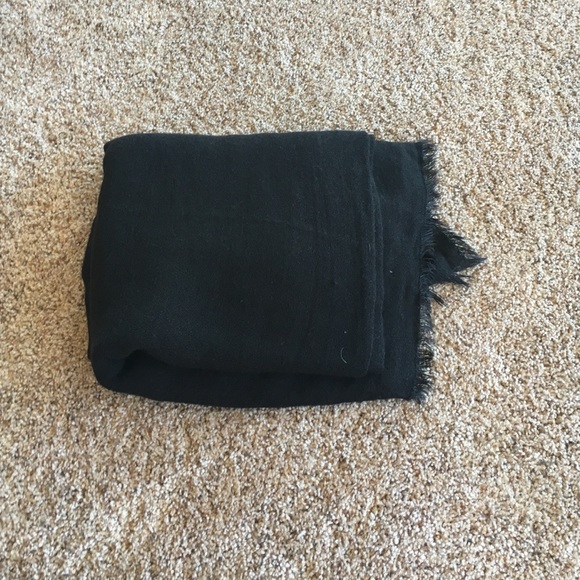 Black scarf