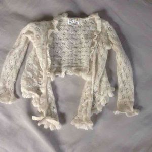 Girls 3t crochet cardigan