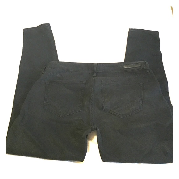 Express black coated Jean legging