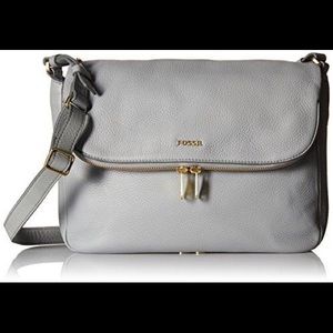 Fossil Dusty Blue Preston Crossbody