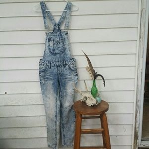 Denim Overalls
