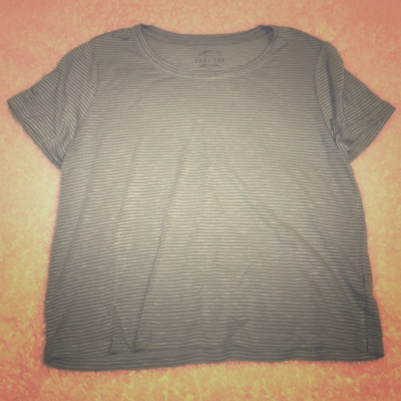 AERO RIBBED CROP TEE