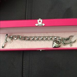 Juicy Couture charm bracelet in silver