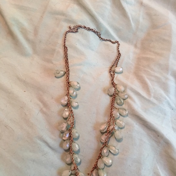 Long mint necklace - Picture 2 of 2