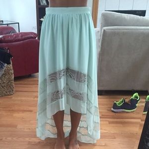 Altar'd State lace high waisted skirt