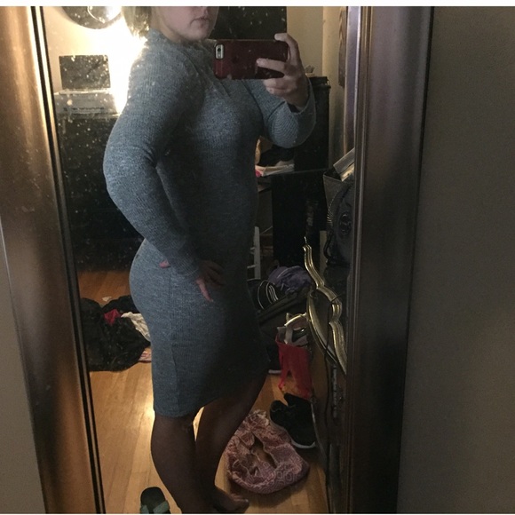 Gray dress!