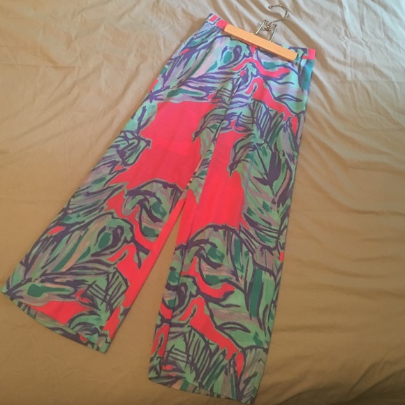 Lilly Pulitzer palazzo pants in 'Sway'