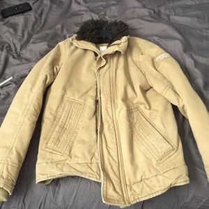 Abercrombie fur coat