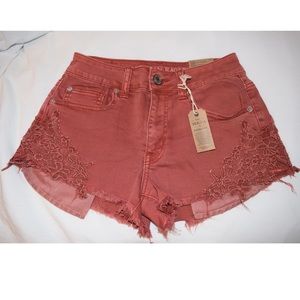 NWT American Eagle Rust Jean Shorts