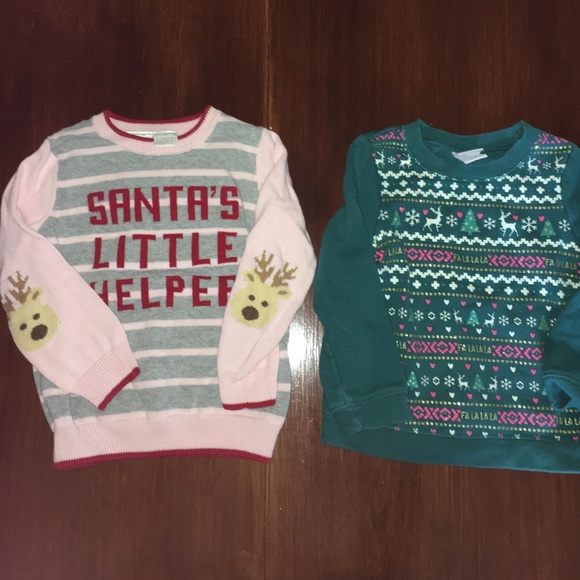 Girls 3T Christmas shirts