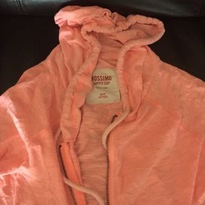 Bright pink light jacket