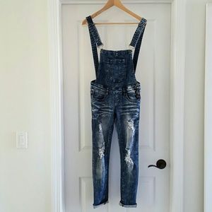 Denim Overalls