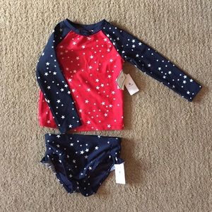 Baby gap swim set