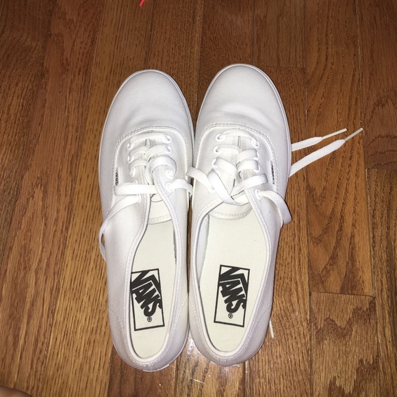 NEW White Vans