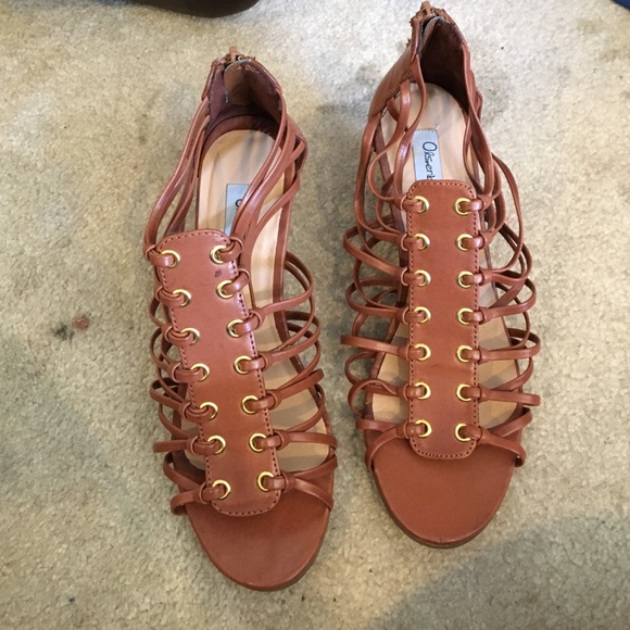Olsenboye heeled strappy sandals