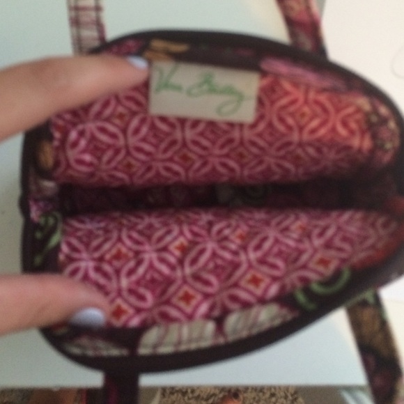 Brown Vera Bradly mini purse - Picture 2 of 3