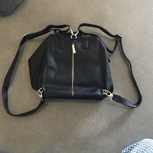 Brand new LF leather backpack with gold zippers