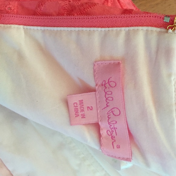 Lilly Pulitzer strapless dress - Picture 3 of 4