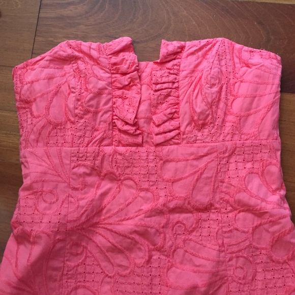 Lilly Pulitzer strapless dress - Picture 4 of 4