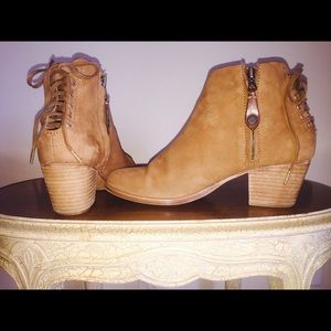 Rag&Bone Tan Suede Booties