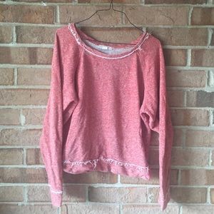 Distressed F21 sweater