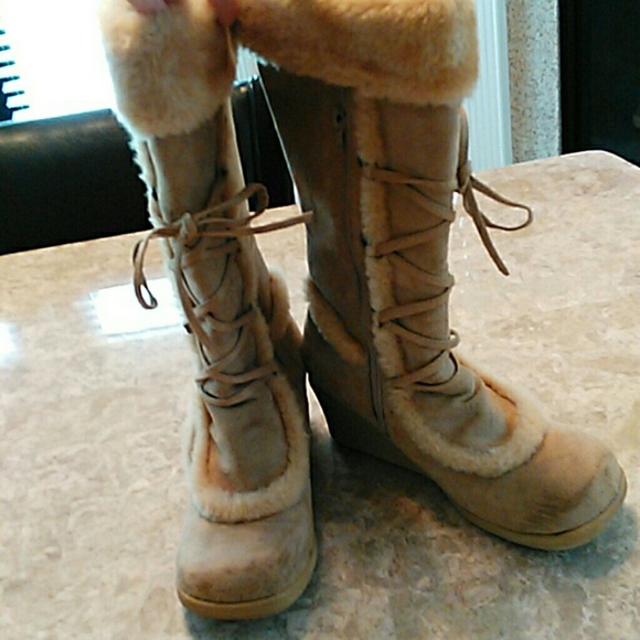 groove - Super cute winter boots with inside side zipper