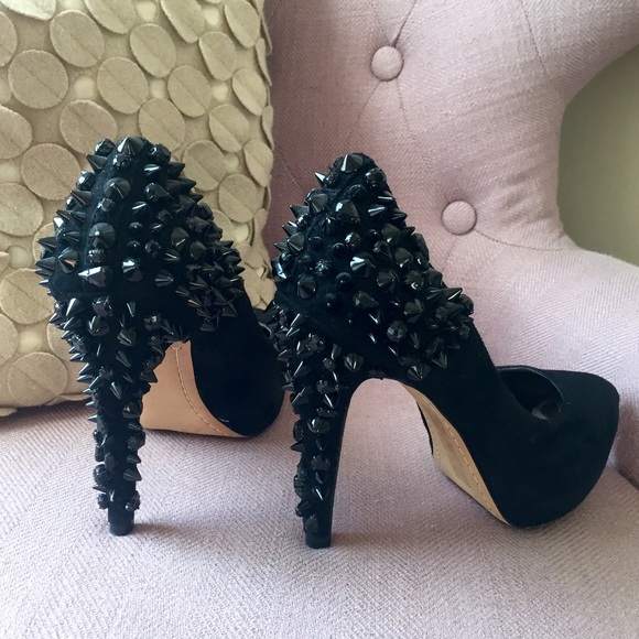 Sam Edelman Shoes - SAM EDELMAN Roza Black Suede Pumps