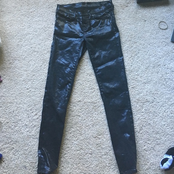 Allsaints wetlook jeans