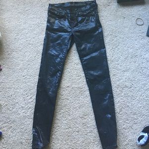 Allsaints wetlook jeans
