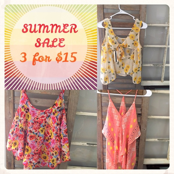 🌸 All 3 for $15!! 🌺