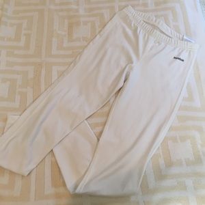 White Reebok Leggings