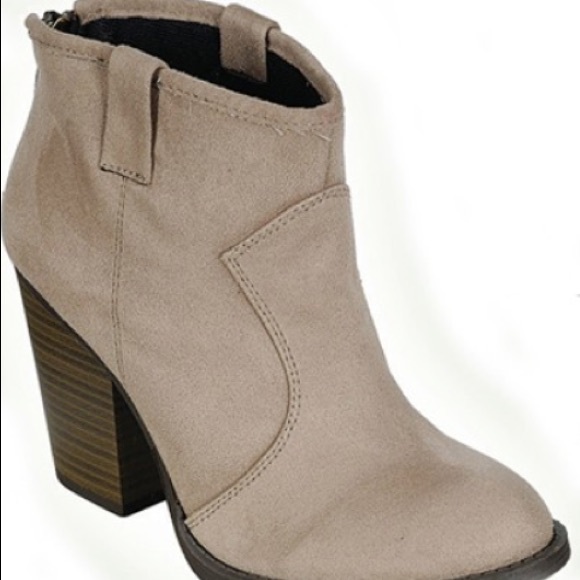 Taupe Booties