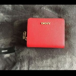 Red DKNY Wallet