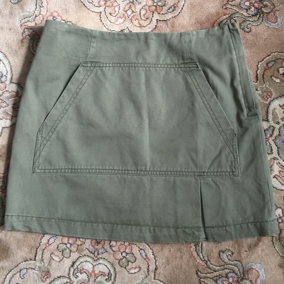 Marc by Marc Jacobs military green skirt